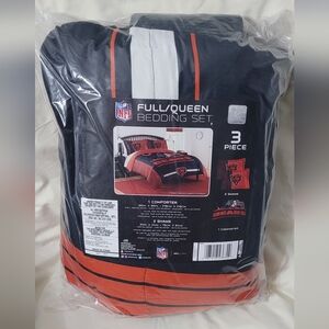 NFL Bears Full/Queen 3 Pc Bedding